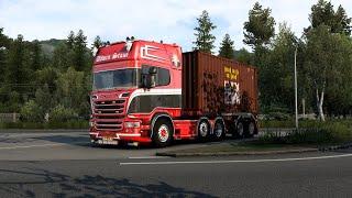 Euro Truck Simulator 2 Scania R Open Pipe 11.5