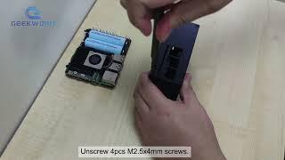 How to Install Raspberry Pi 5 & X1201 UPS & X1201-C1 Metal Case?