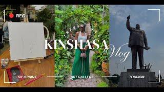 KINSHASA VLOG | Musée, Enka Beach, Anniversaire Mondial, galerie d’art , Mausolée, Night life, etc..