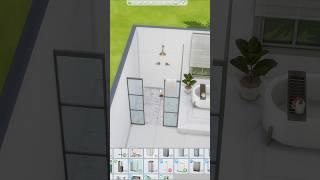 Building Large white bathroom #thesims4 #sims4 #sims4build #thesims #sims4cc #sims4mods #simstips