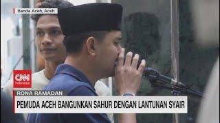 Pemuda Aceh Bangunkan Sahur dengan Lantunan Syair