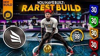 THIS IS THE RAREST BUILD YOU'LL EVER SEE ON NBA 2K22...BUT ITS ACTUALLY THE BEST BUILD IN THE GAME