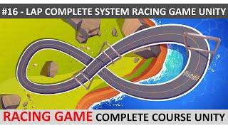 Lap Complete System Unity Car Racing Game #16 | Car Racing Game Complete Course Unity 3d