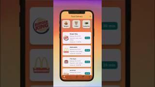  Flutter | food delivery app demo! #flutter #fy #fyp #ios #android #uiux #dart #mobiledevelopment
