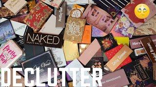 HUGE EYESHADOW PALETTE COLLECTION DECLUTTER 2020