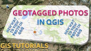 Different way of Viewing Geotagged photos in QGIS | How to attach Geotagged photos in QGIS