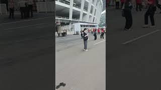 Live Update GBK: Suporter Perempuan Jepang Selfie #timnasday #timnasindonesia #trending #viral