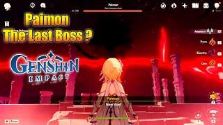 Turns out Paimon is the last boss | Genshin Impact last battle