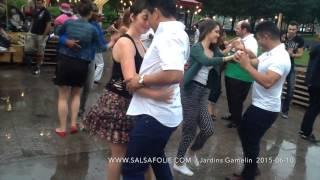 Bachata sous la pluie à Salsafolie