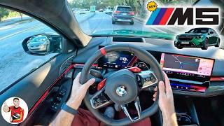 The 2025 BMW M5 is More Luxury, Less Legacy // First Drive (POV)