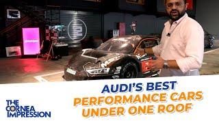 Audi showcases race-winners at Flat 12 Cafe | The Cornea Impression