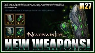 NEW Upcoming Weapons! (legendary & mythic) 2,700 IL better than Perfect? (tested) - Neverwinter