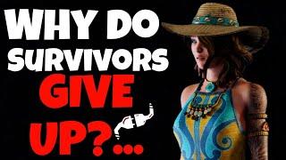 Why are survivors DC'ing so much?