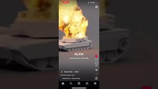 Rail Gun hitting M1A1 Abrams Tank from different locations (Tank Ricochet sound)@ballisticfun6651