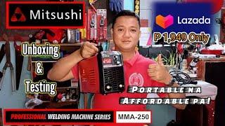 How To Use Mitsushi MMA-250 Inverter Welding Machine@komponerozx4642