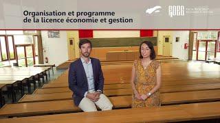 1/3 La licence économie et gestion de l'université d'Orléans : le programme