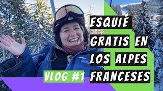 Esquié GRATIS en los Alpes Franceses | Courchevel | NatiGru | Vlog #1