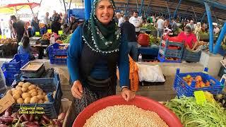 Kayseri'nin En Büyük Yöresel Ürün, Peynir ve Yoğurt PazarıDeveli Salı Pazarı