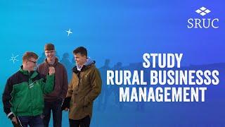 Study Rural Business Management at SRUC