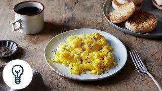 Lady & Pups' Magic Creamy Scrambled Eggs | Genius Recipes