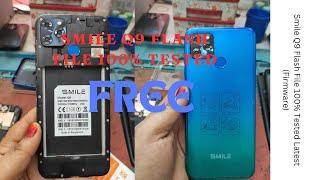 Smile Q9 Flash File 100% Tested Latest Firmware Free | Dead Flash