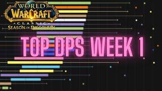 Top DPS Week 1 Blackwing Lair | Season of Discovery Phase 5