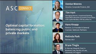 ASC Connect 2024 | Optimal capital formation: balancing public and private markets