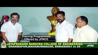 JAYAPRAKASH NARAYAN COLLEGE OF ENGINEERING MBNR