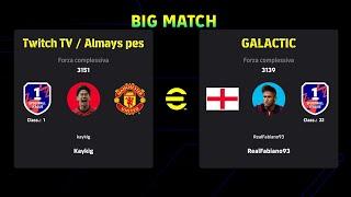 BIG MATCH | EFOOTBALL 2024 : KAYKIG (RANK 1 ) VS REALFABIANO93 (RANK 22) | EFOOTBALL LEAGUE SEASON 5