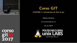 Corso Git 2017 - Prima Lezione