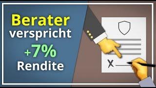 Finanzberater verspricht 7% Rendite: Was ist davon zu halten?