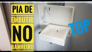 MOTORHOME Pia Embutida no Banheiro - FAÇA VOCÊ MESMO #22