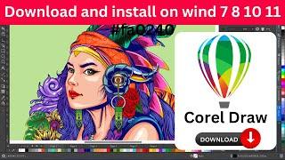 How to Download and install CorelDraw in windows 10 || CorelDraw Download and install kaise kare