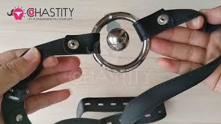 MChastity - How to Assemble Inverted Chastity Device With Belt