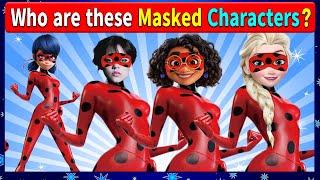 Who are these Masked characters Guess the Wednesday & Dizney Character Quiz