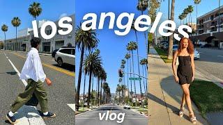 LA VLOG  | hollywood roadtrip, celebrity spotting, rooftop bars, erewhon mukbang & morning yoga