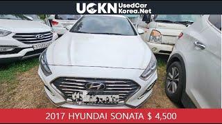 2017 HYUNDAI SONATA - $ 4,500  [Used Car Korea Network]