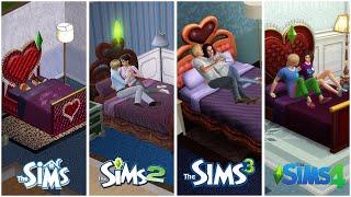 Sims 1 vs Sims 2 vs Sims 3 vs Sims 4 - Woohoo