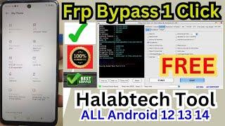  1-Click Android FRP Bypass with Halabtech Tool – Unlock FRP Lock Easily!