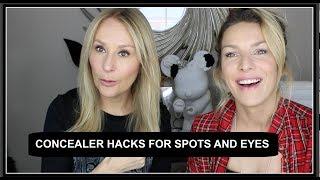 CONCEALER HACKS FROM THE BEAUTY HAGS