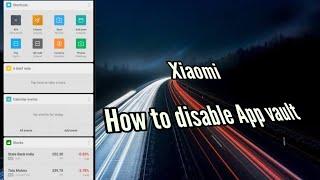 How to disable App vault | Tech Help Full HD