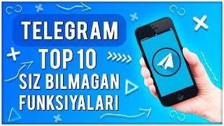 TELEGRAMNING TOP 10 FUNKSIYALARI  TELEGRAMNING AJOYIB FUNKSIYALARI ️