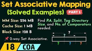 Set Associative Mapping – Solved Examples (Part 1)