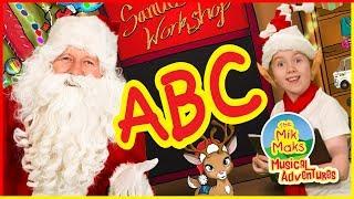 ABC Christmas Song | ABC for Children | Learn The Alphabet - The Mik Maks