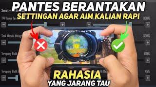 KESALAHAN CARA SETTING SENSITIVITAS PUBG MOBILE TERBAIK GYROSCOPE DAN NO GYROSCOPE