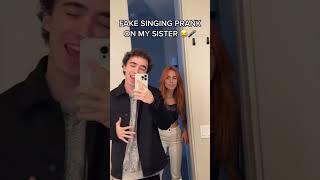 FAKE singing PRANK on my SISTER!  | Razvan Gogan