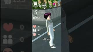 Tutorial Maki Shiroyama Attack Kita di Sakura School Simulator #sakuraschoolsimulator #shorts