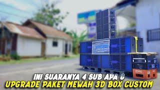 INI SUARA 4 SUB APA 8 Upgrade Lagi Paket Mewah 3D Box Custom ADEN SOUND BONDOWOSO