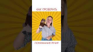 Как проверить понимание речи? #запускречи #запускречи