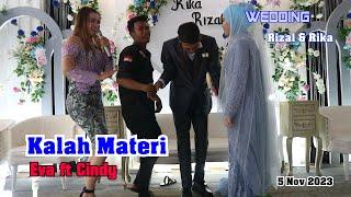 Kalah Materi - Eva ft Cindy - Wedding Rizal & Rika - DISVA entertainment - DISVA production.